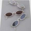 Vintage Style, Jewel Lined Round Sunglasses