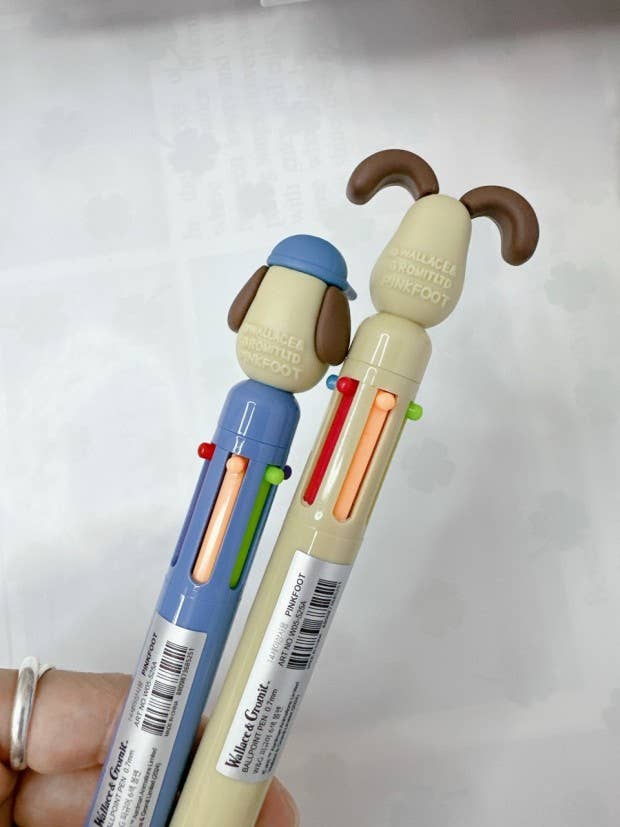 Wallace & Gromit Figure 6-Color Ballpoint Pen (0.7mm)