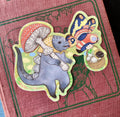 Marika Paz • Kaiju Godzilla Mothra Mushroom Vinyl Sticker