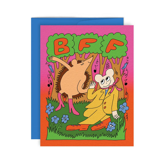 “BFF” Greeting Card