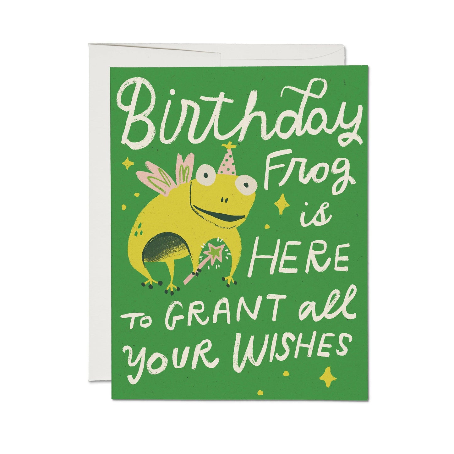 Red Cap Cards • Birthday Frog Greeting Card