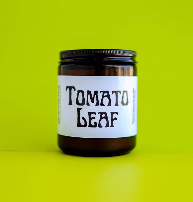 Tomato Leaf Jar Candle