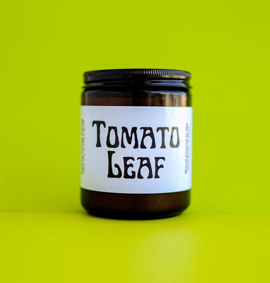 Tomato Leaf Jar Candle