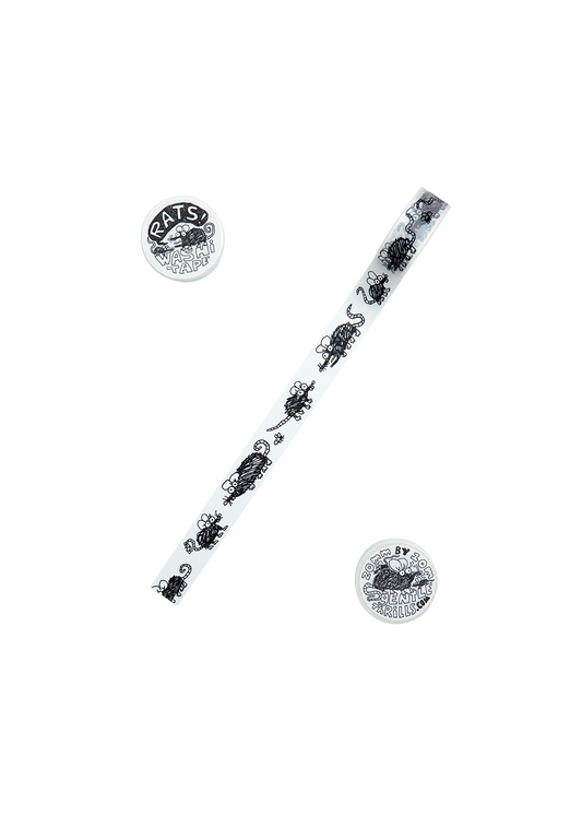 Gentle Thrills • Rats Washi Tape