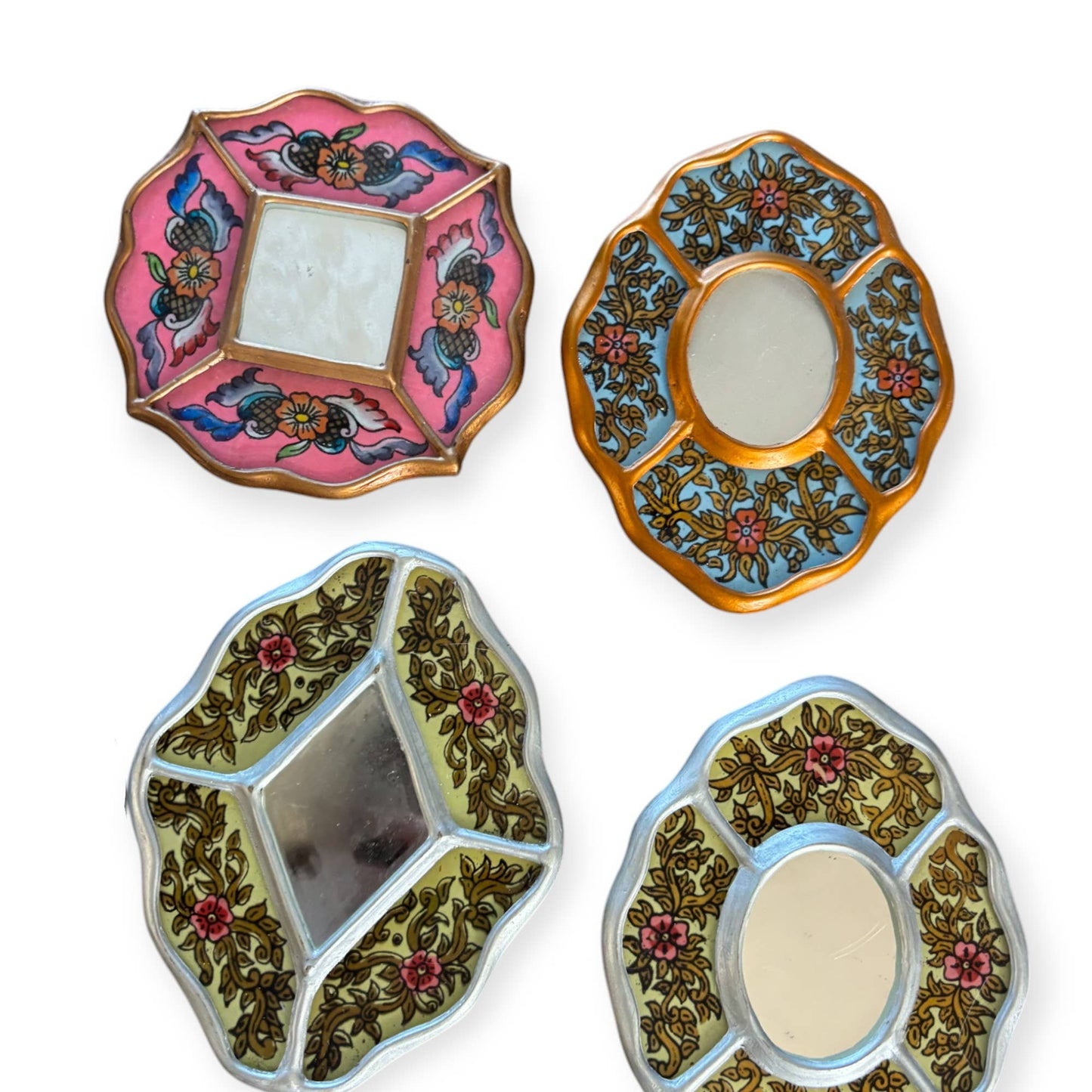 Handmade Peruvian 3” Wall Mirrors