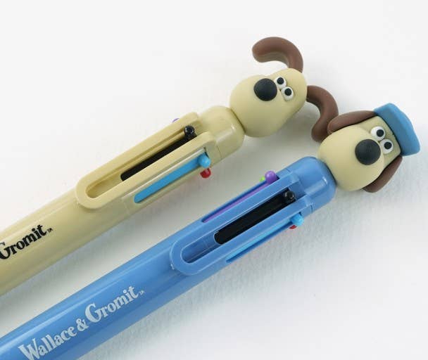 Wallace & Gromit Figure 6-Color Ballpoint Pen (0.7mm)