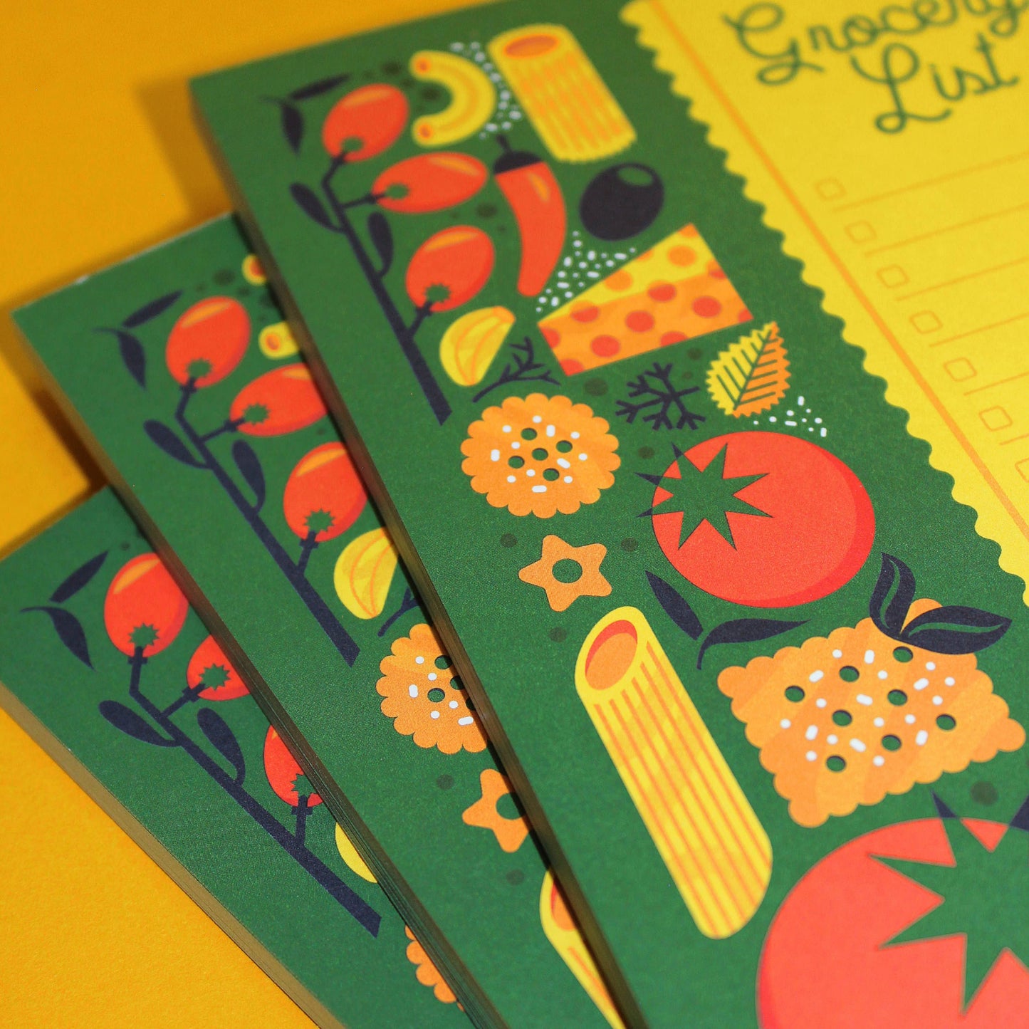 Italian Pasta • Grocery List Notepad (5x7)