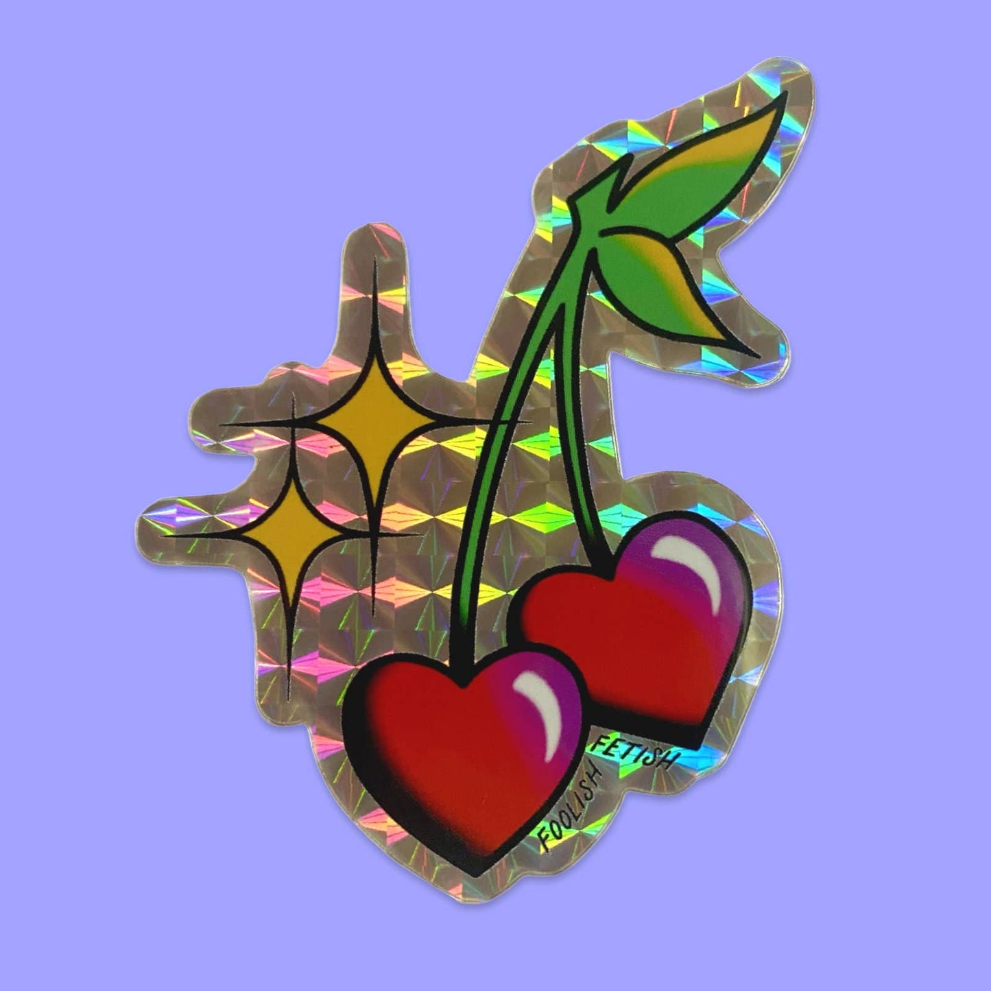 Foolish Fetish • Sparkle Cherries Sticker