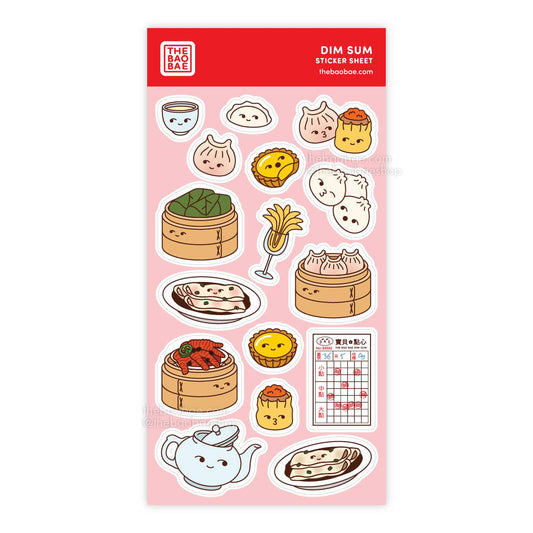 Dim Sum Sticker Sheet