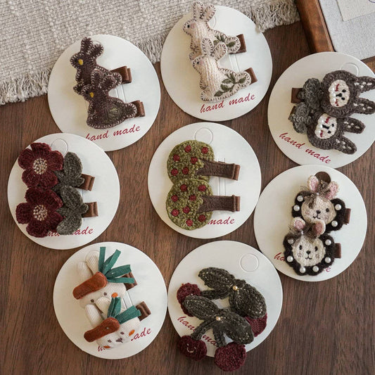 Handmade Fabric Hair Clip