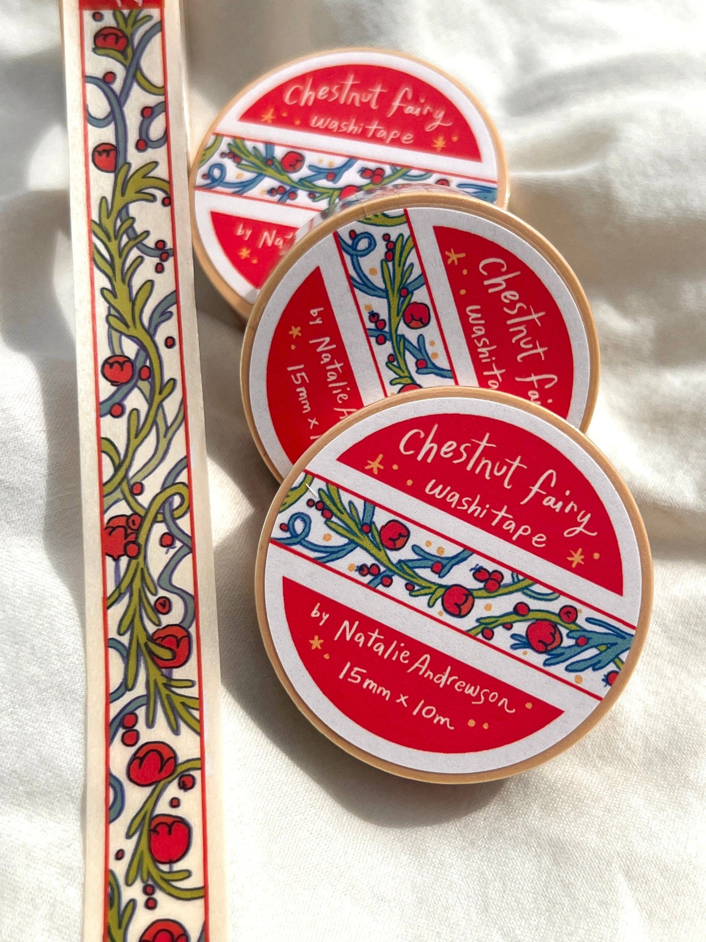 Natalie Anderson • Chestnut Fairy Washi Tape