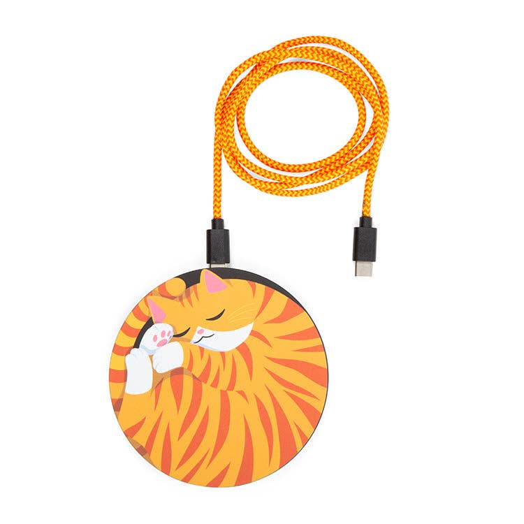 Sleepy Cat Wireless Phone Charger