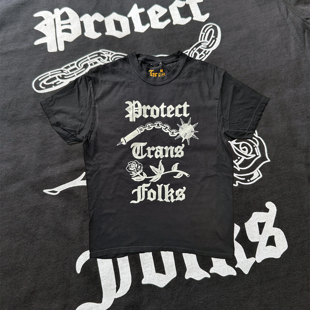 Protect Trans Folks Shirt (Flail)