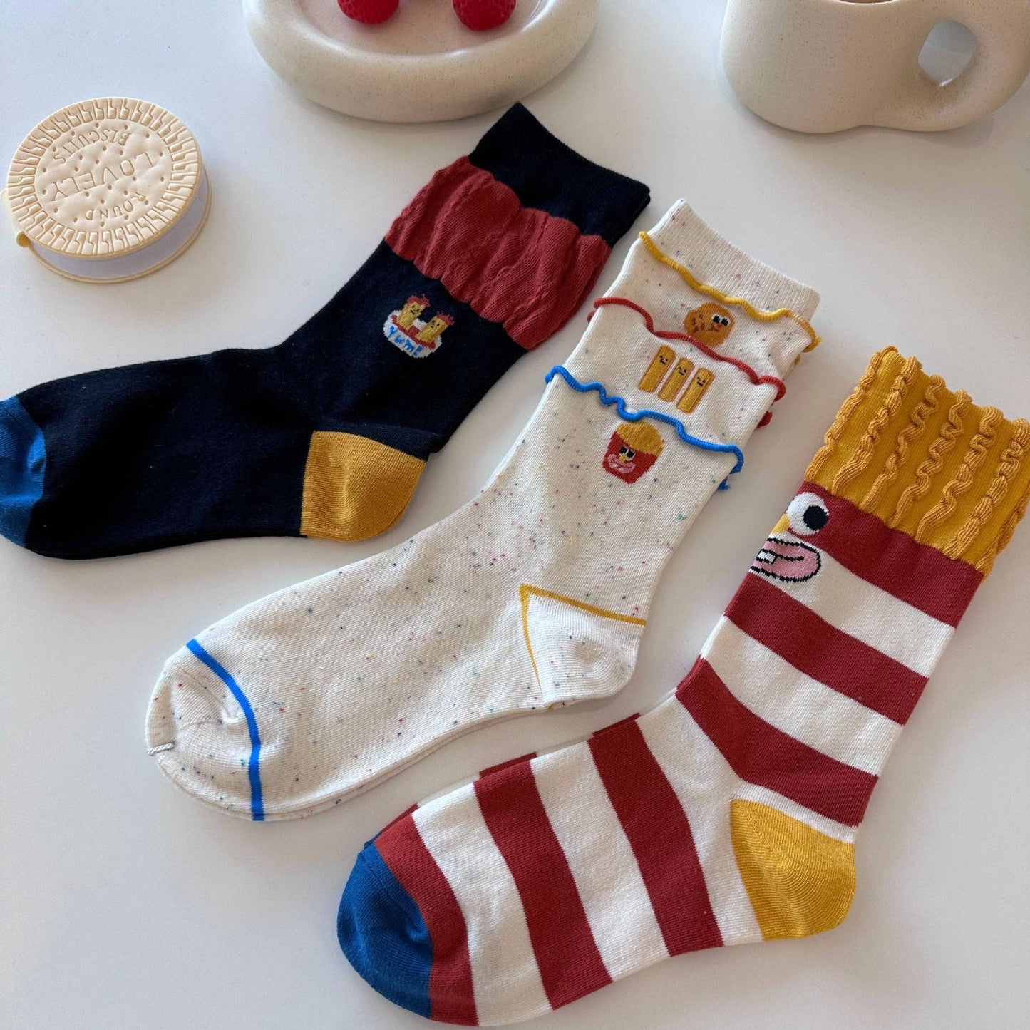 Potato Fries Socks