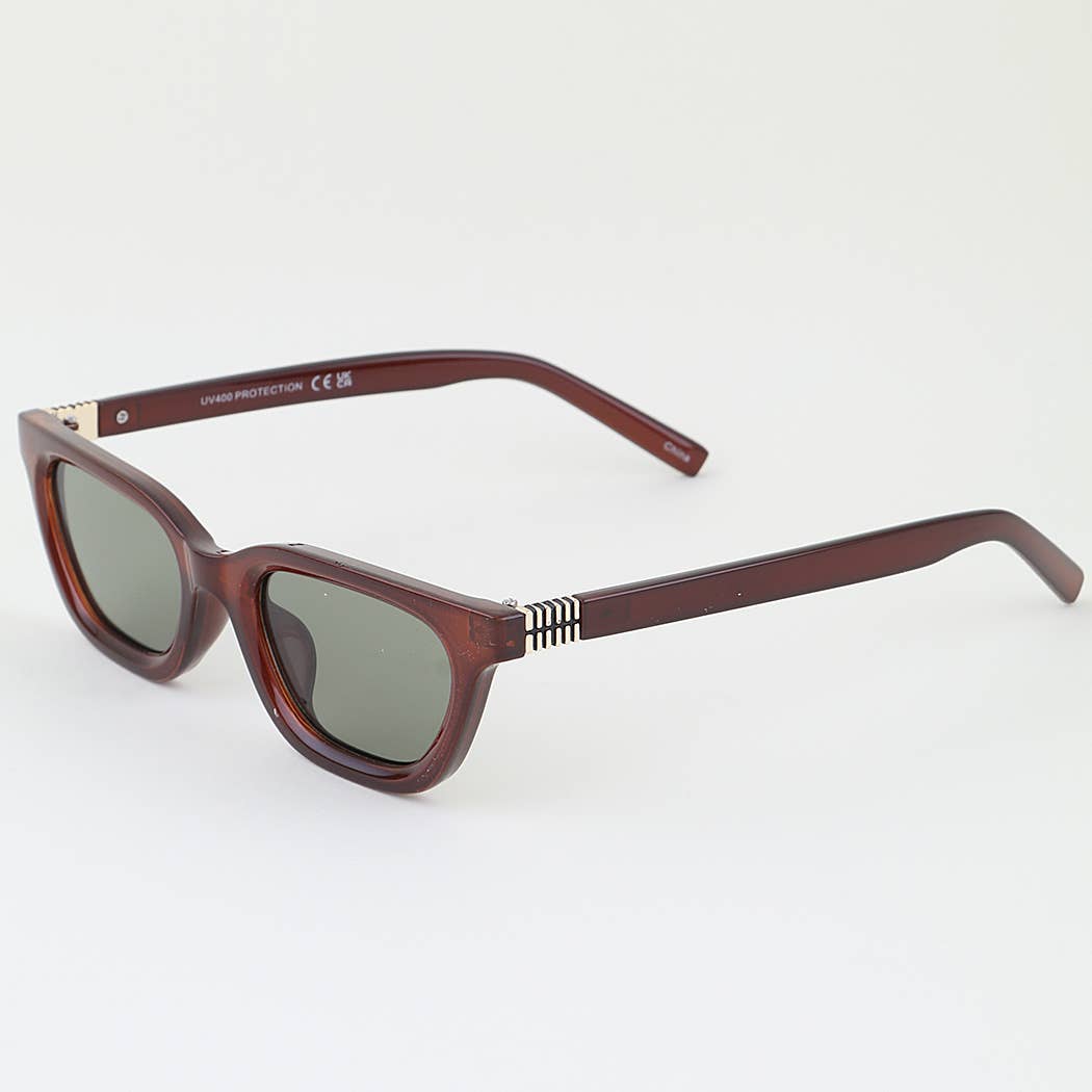 Greek Pillar Retro Sunglasses