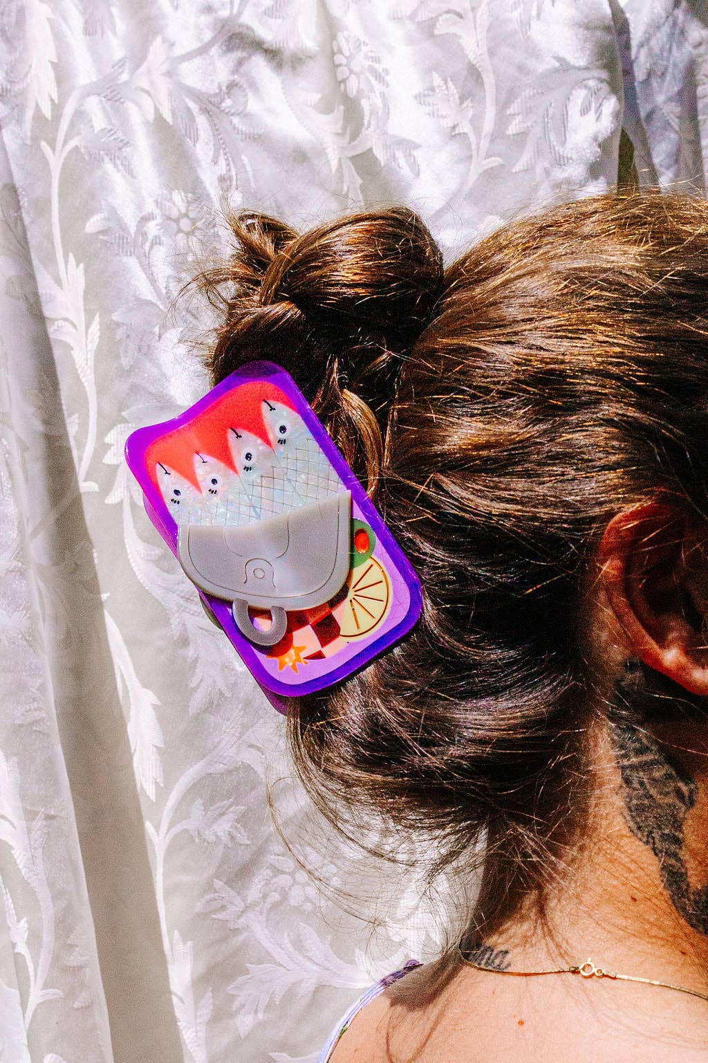 The Peach Fuzz • Sardine Hair Claw