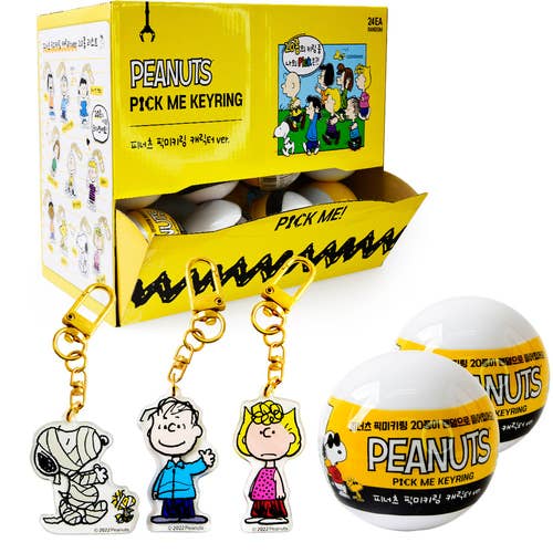 Peanuts • Snoopy & Mystery Acrylic Key Chain Charm