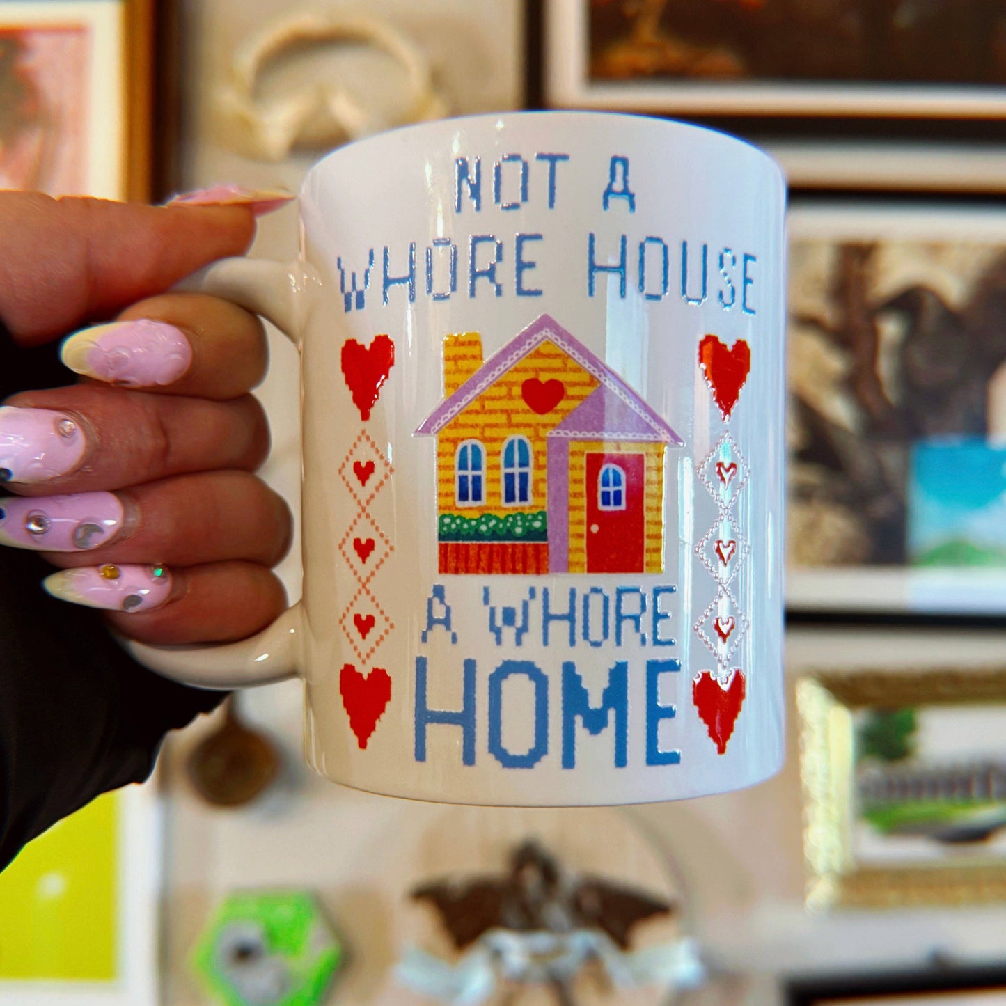 Chaos Magic Studio • "A Whore Home" Ceramic Mug
