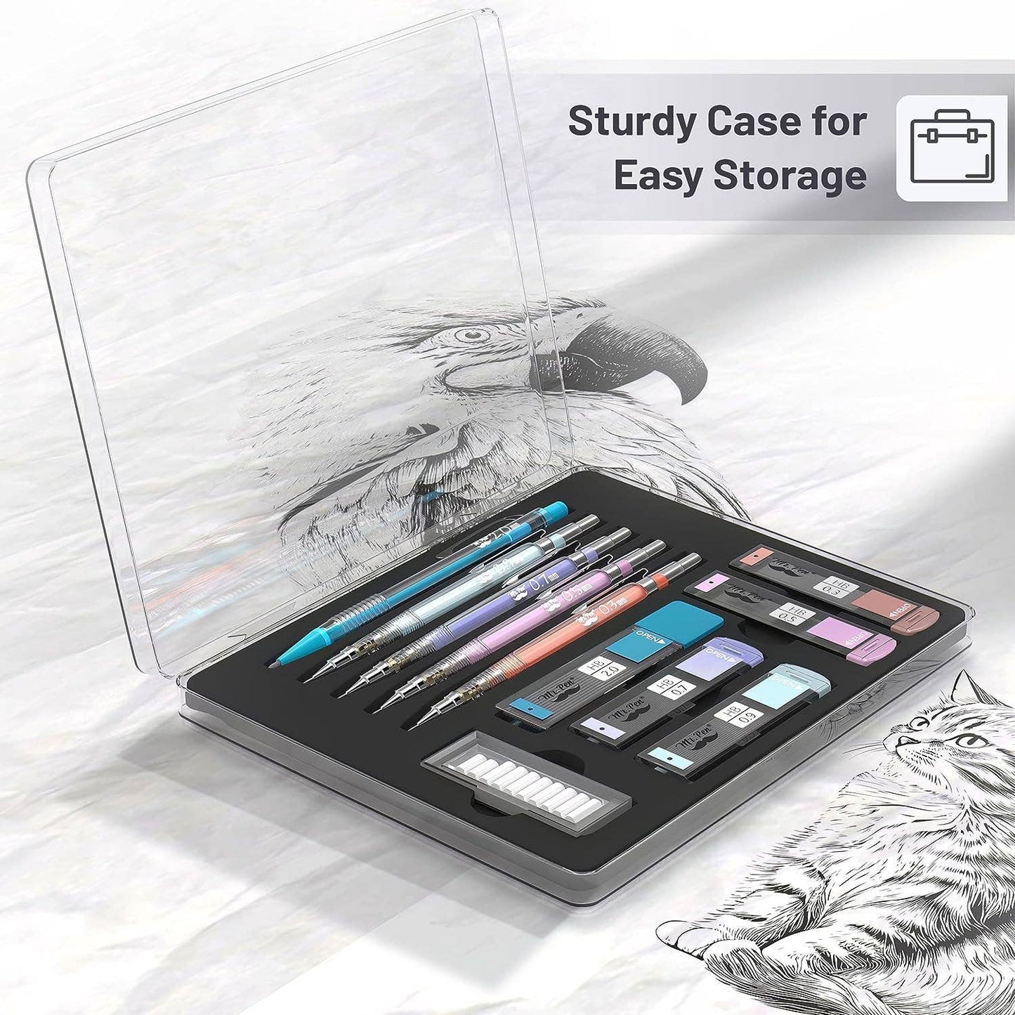 Mr. Pen Pastel Mechanical Pencil Set