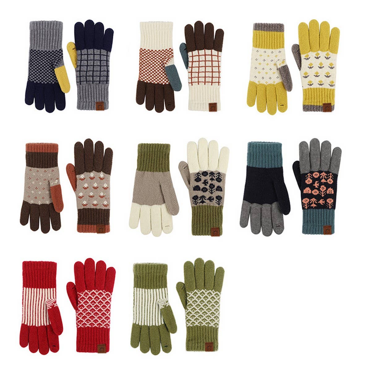 Self-Heating Knit Gloves