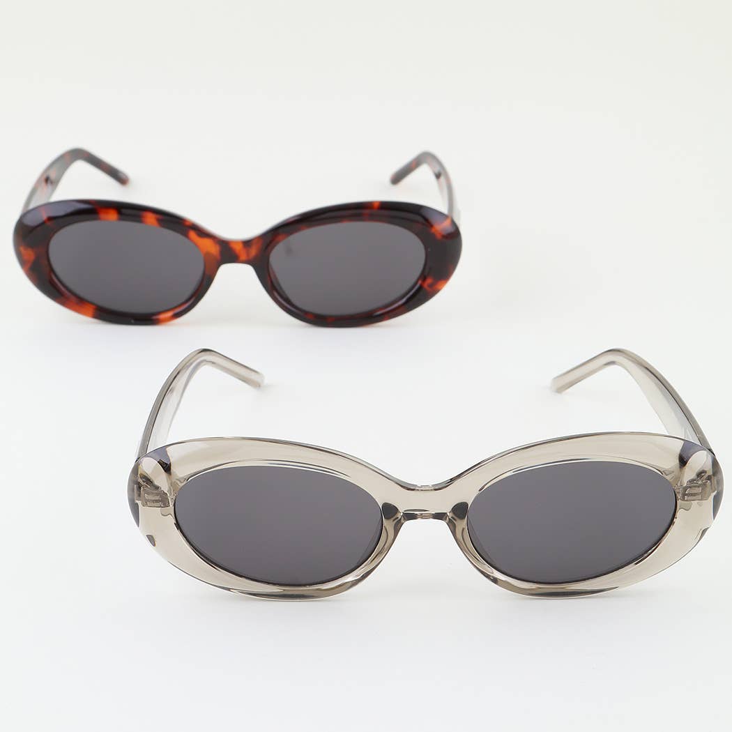 Modern Chic Round Sunglasses