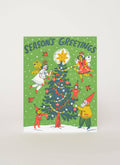 Phoebe Wahl • Christmas Fairies Letterpress Greeting Card