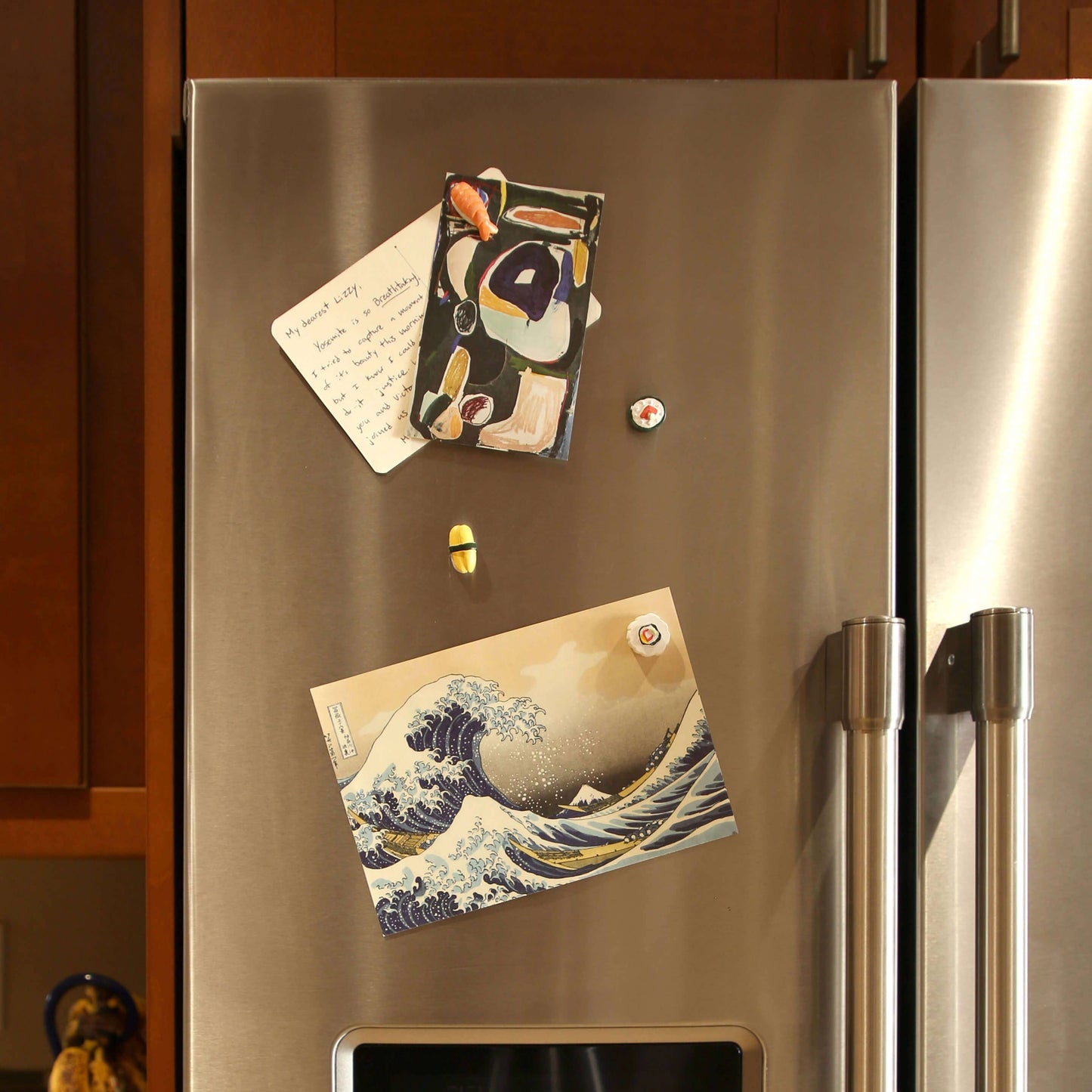 Three by Three Seattle • Sushi Magnets