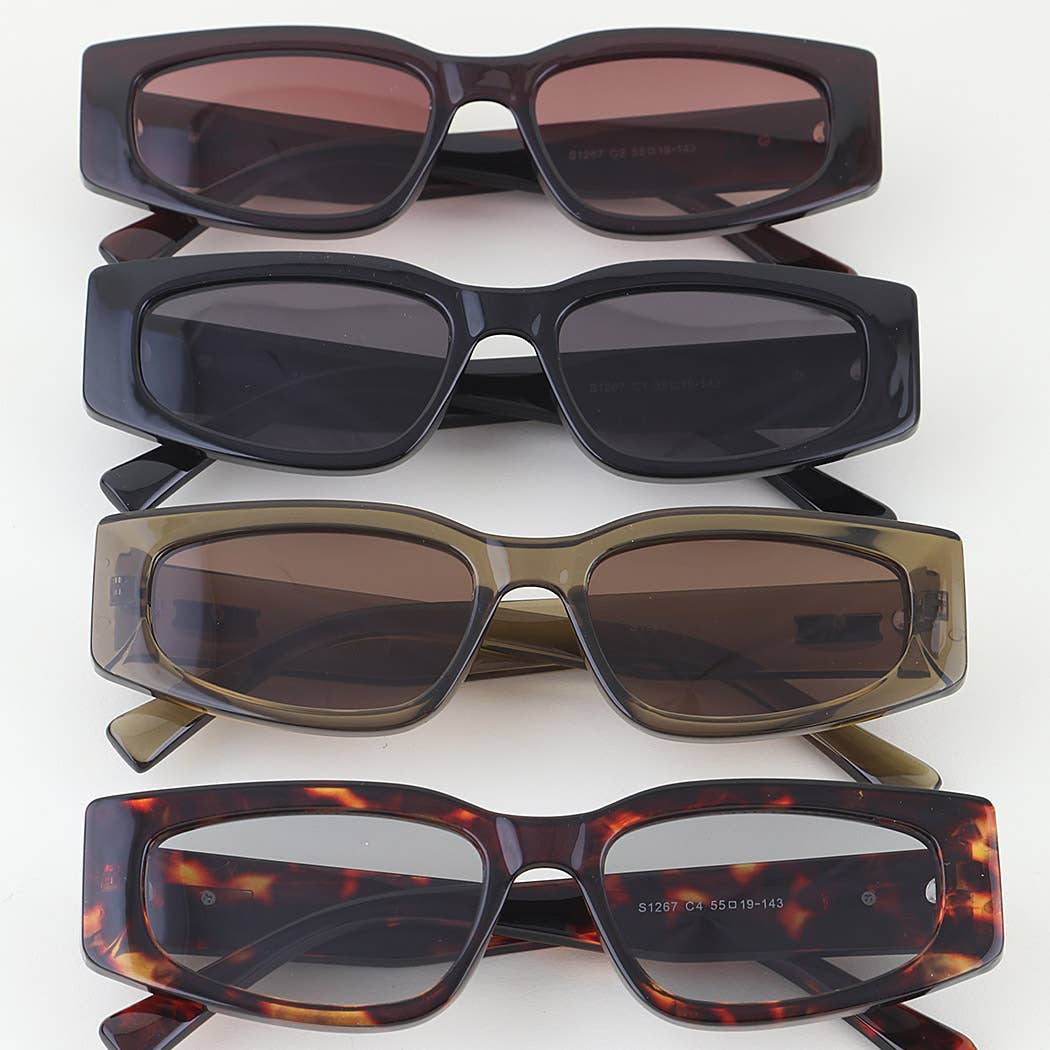 Minimal Wheel Frame Sunglasses