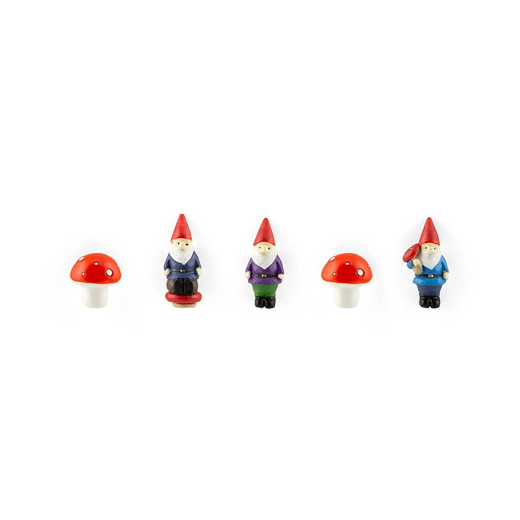 Gnome & Mushroom Magnets