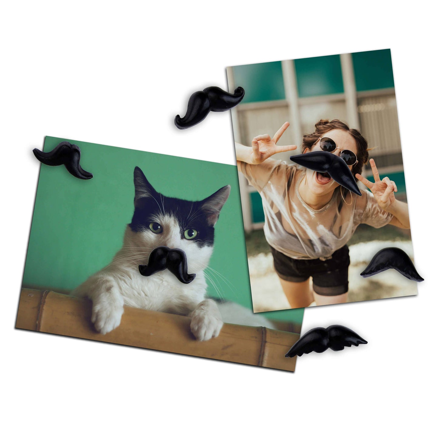 MUSTACHE magnets, Set of 6
