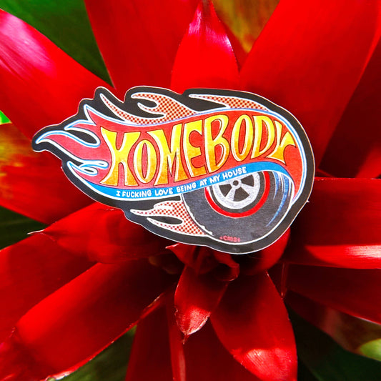 Chaos Magic Studio • Homebody Hotwheels Sticker