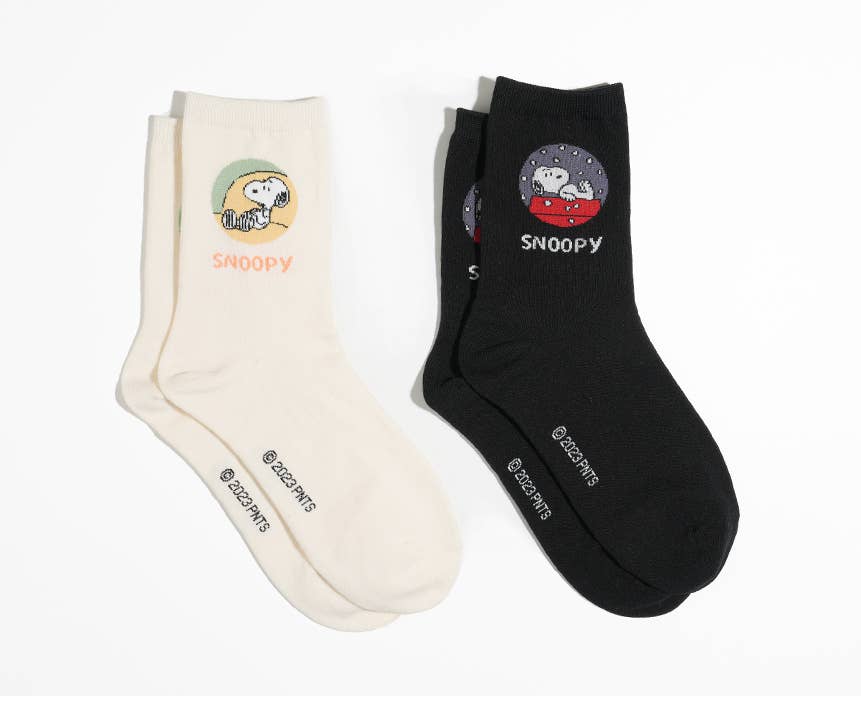 Snoopy • Cotton Crew Socks