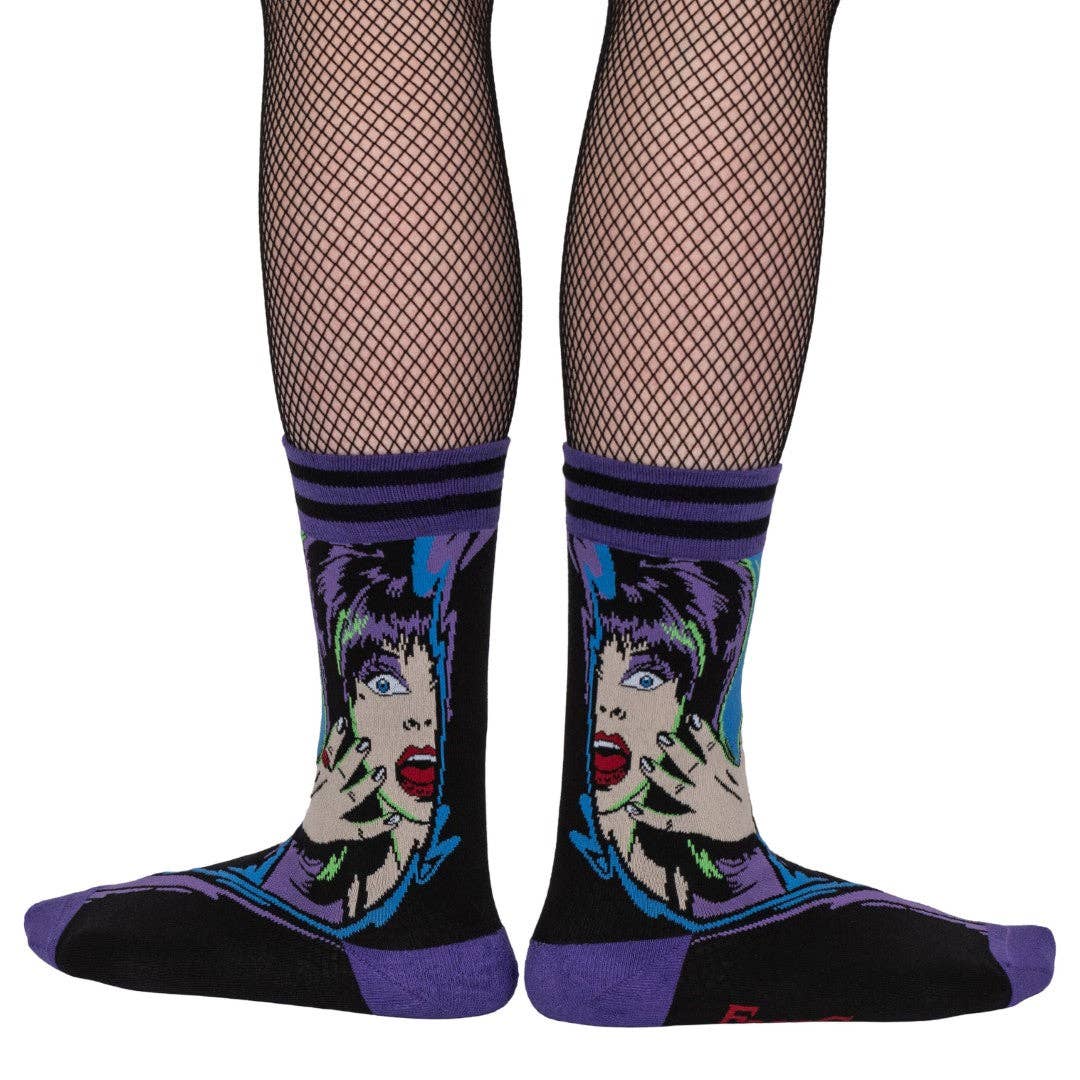 Elvira Unpleasant Dreemz Crew Socks