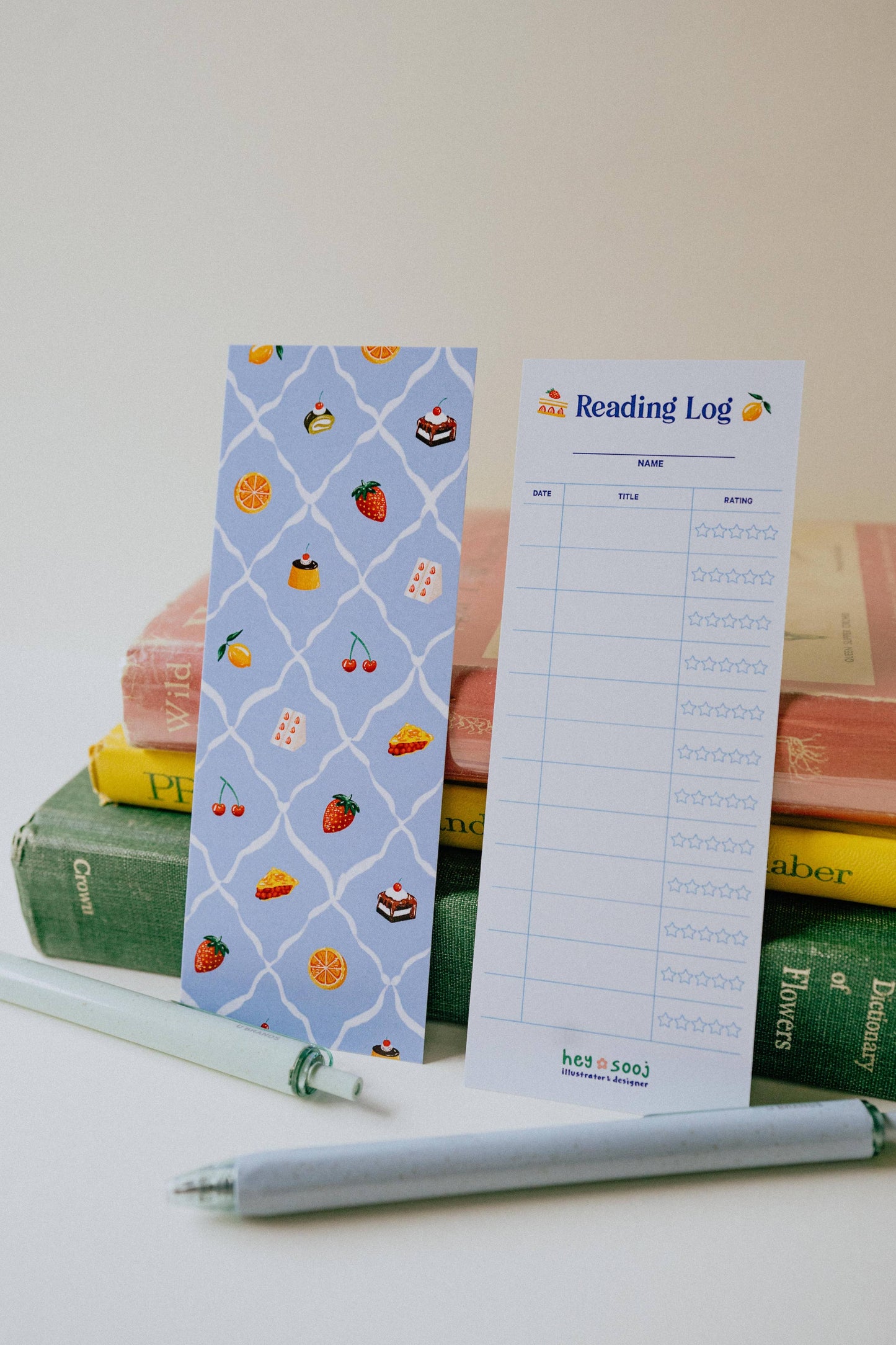 Hey Sooj • Sweet Reads Bookmark