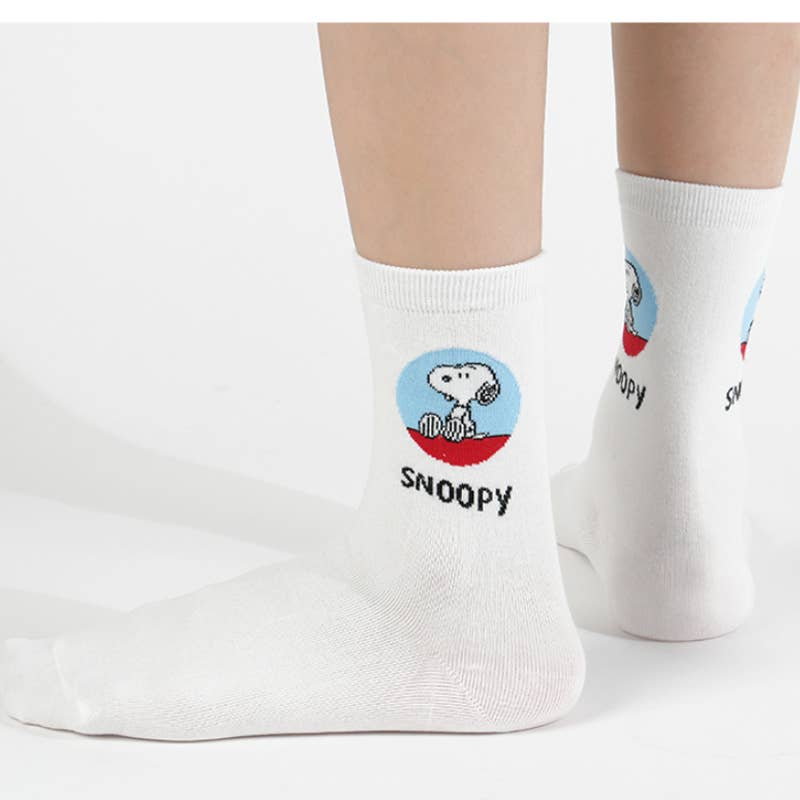 Snoopy • Cotton Crew Socks