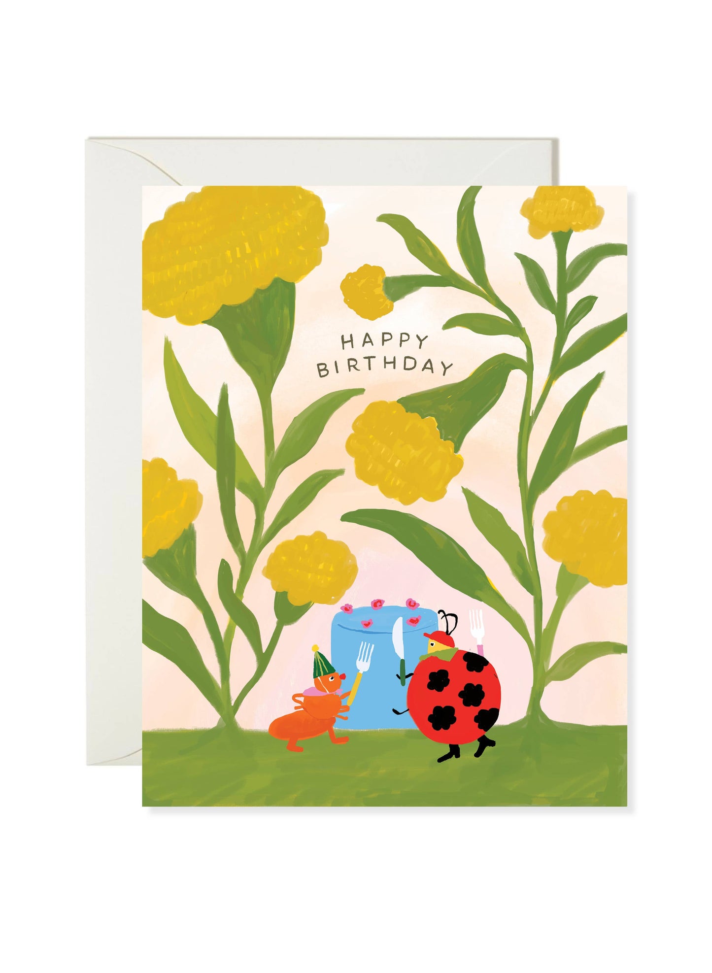 Karen Schipper • Bugs' Party Birthday Card