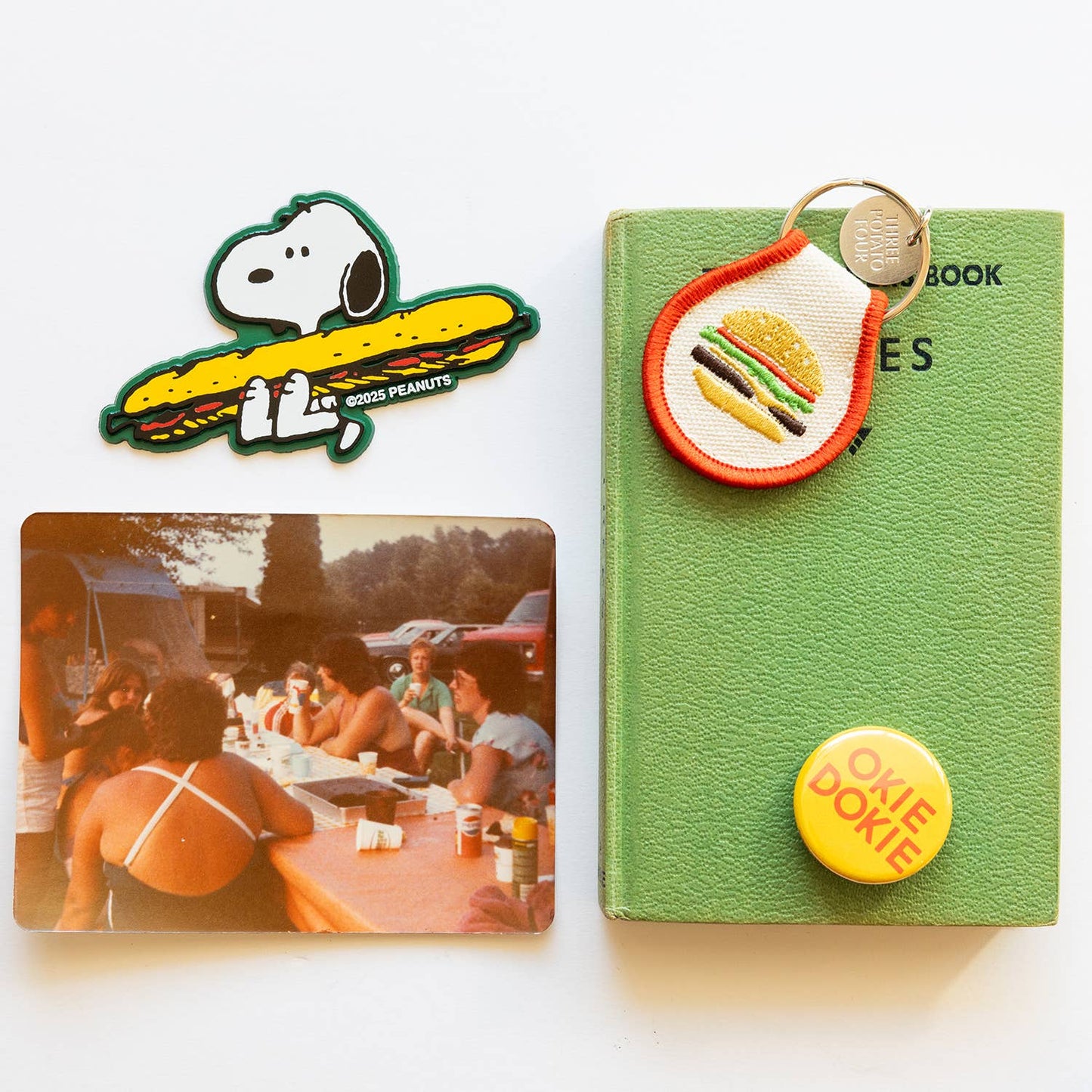 3P4 x Peanuts® - Snoopy Sandwich Classic Fridge Magnet