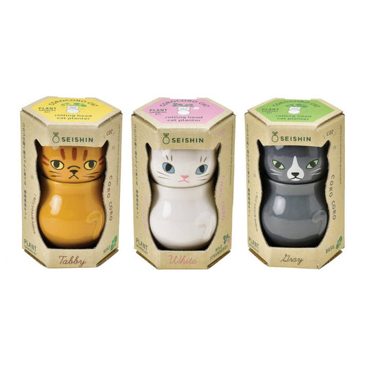 Corocoro Cats • Rolling Head Cat Planter