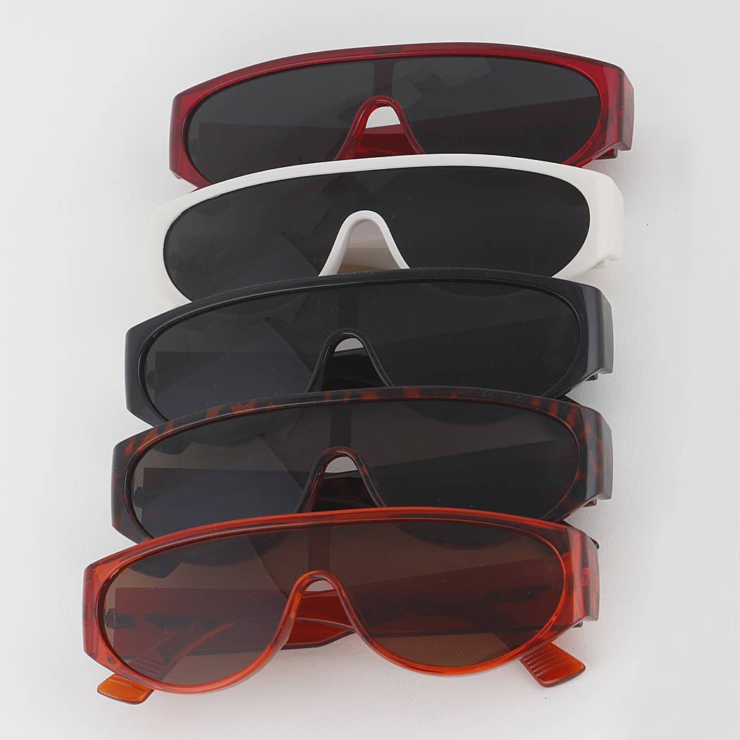 Tinted Aviator Retro Sunglasses