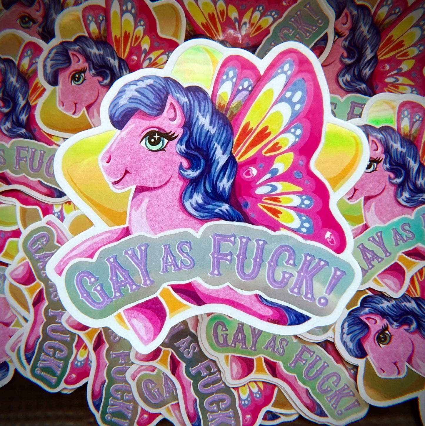 Chaos Magic Studio • Retro Pride Stickers