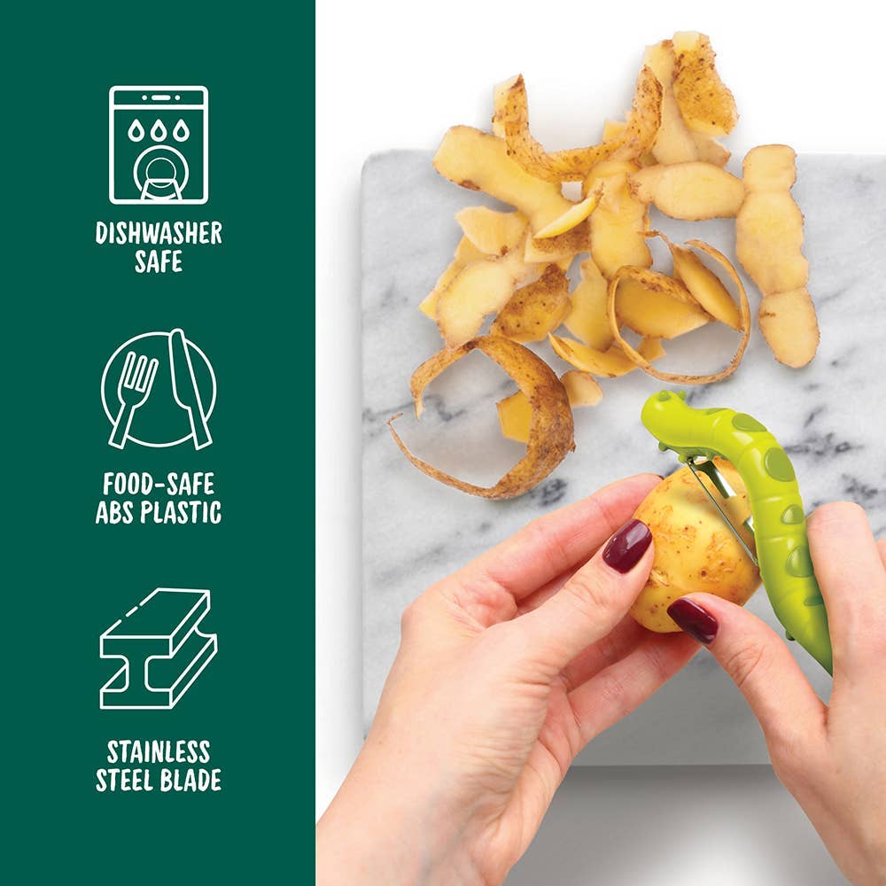 Fred & Friends • Fruit & Veggie Peeler, Caterpeeler