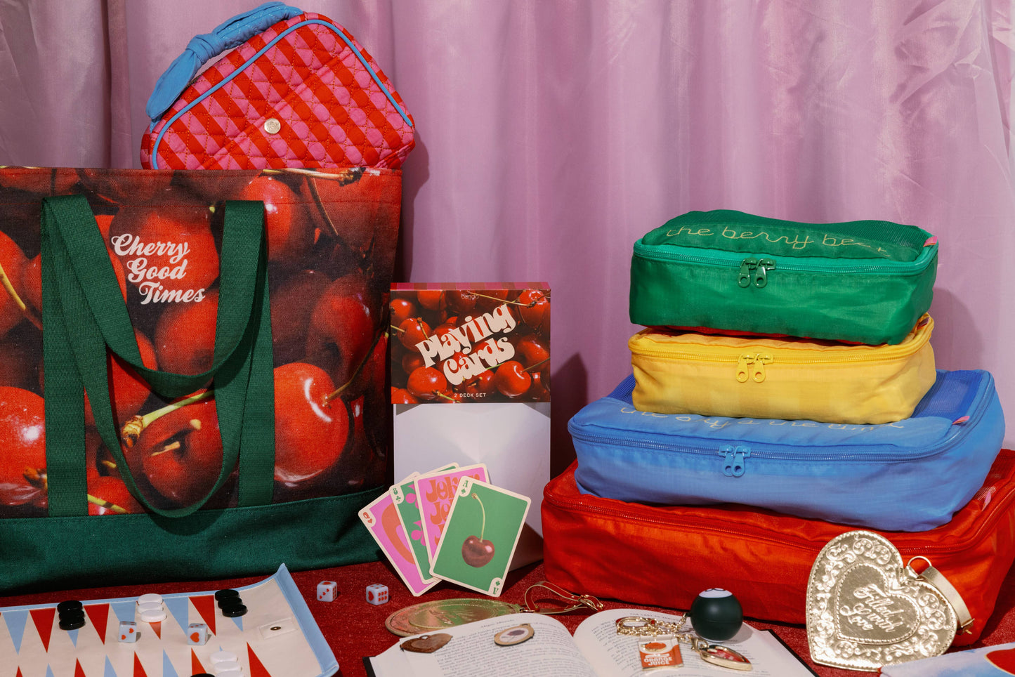 Large Tote, Cherries