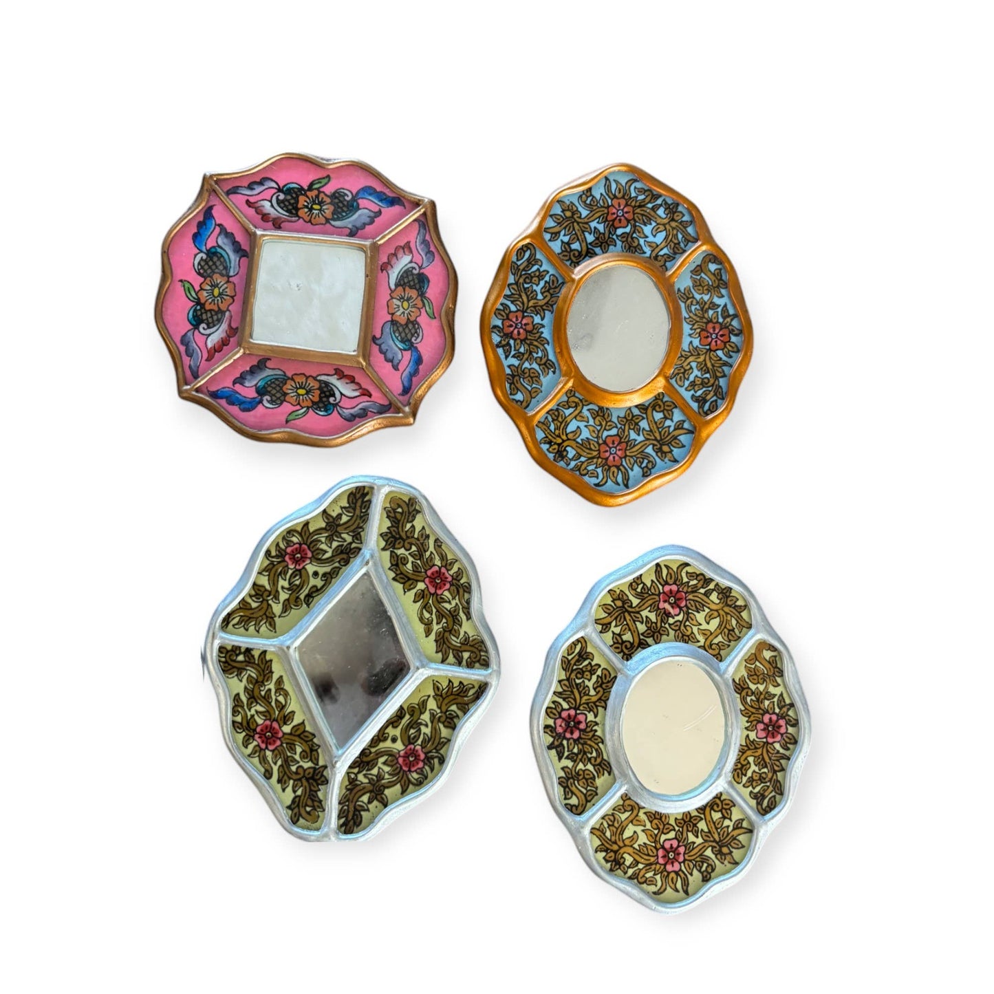 Handmade Peruvian 3” Wall Mirrors