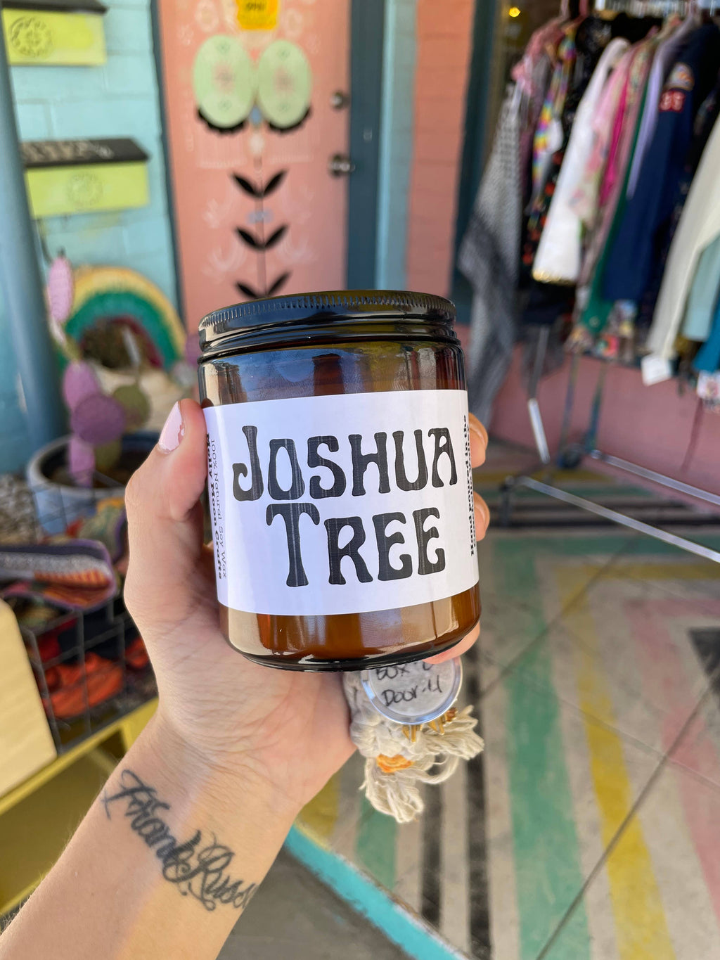 Molly Moon Crafts • Joshua Tree Jar Candle