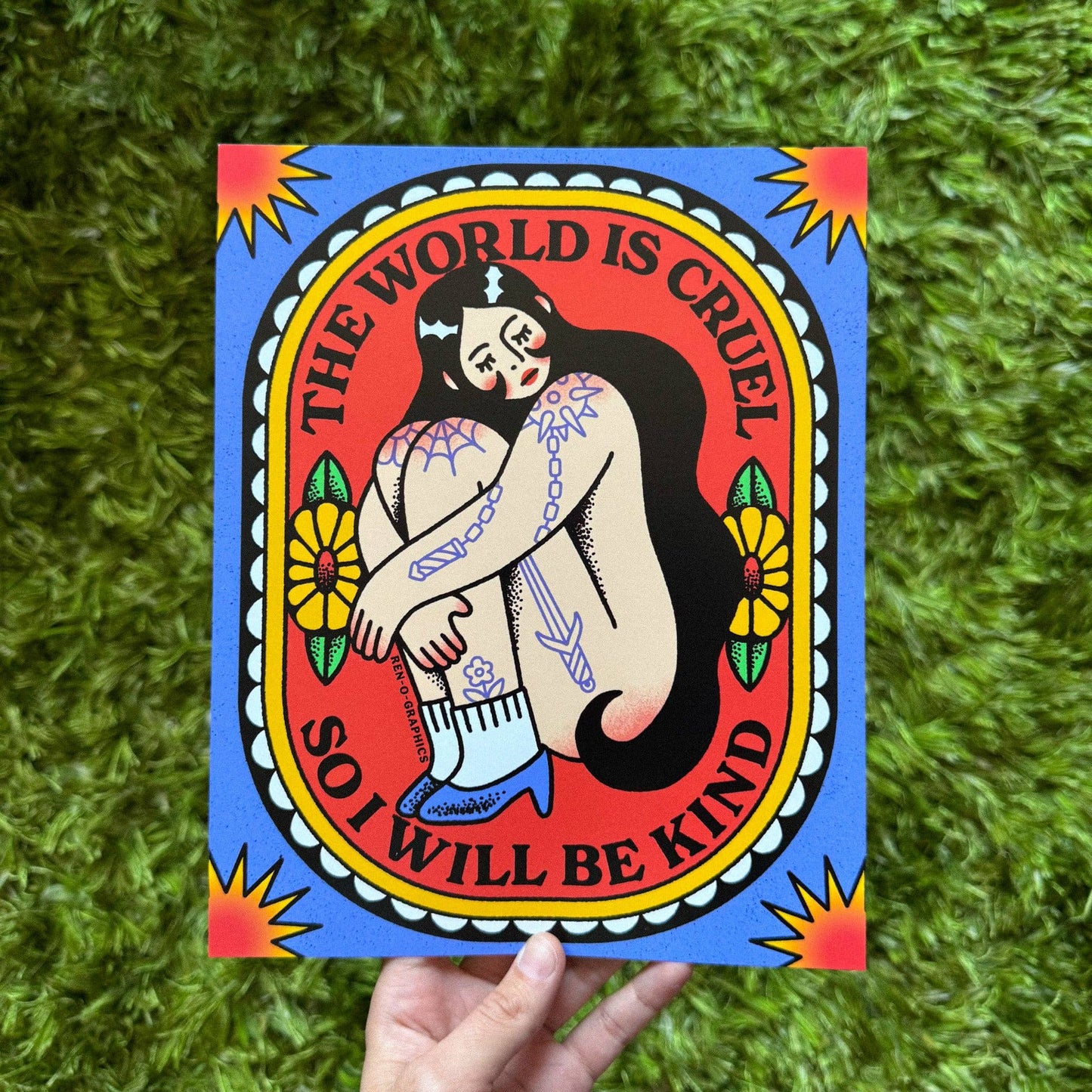 Ren-O-Graphics • CRUEL KIND PRINT