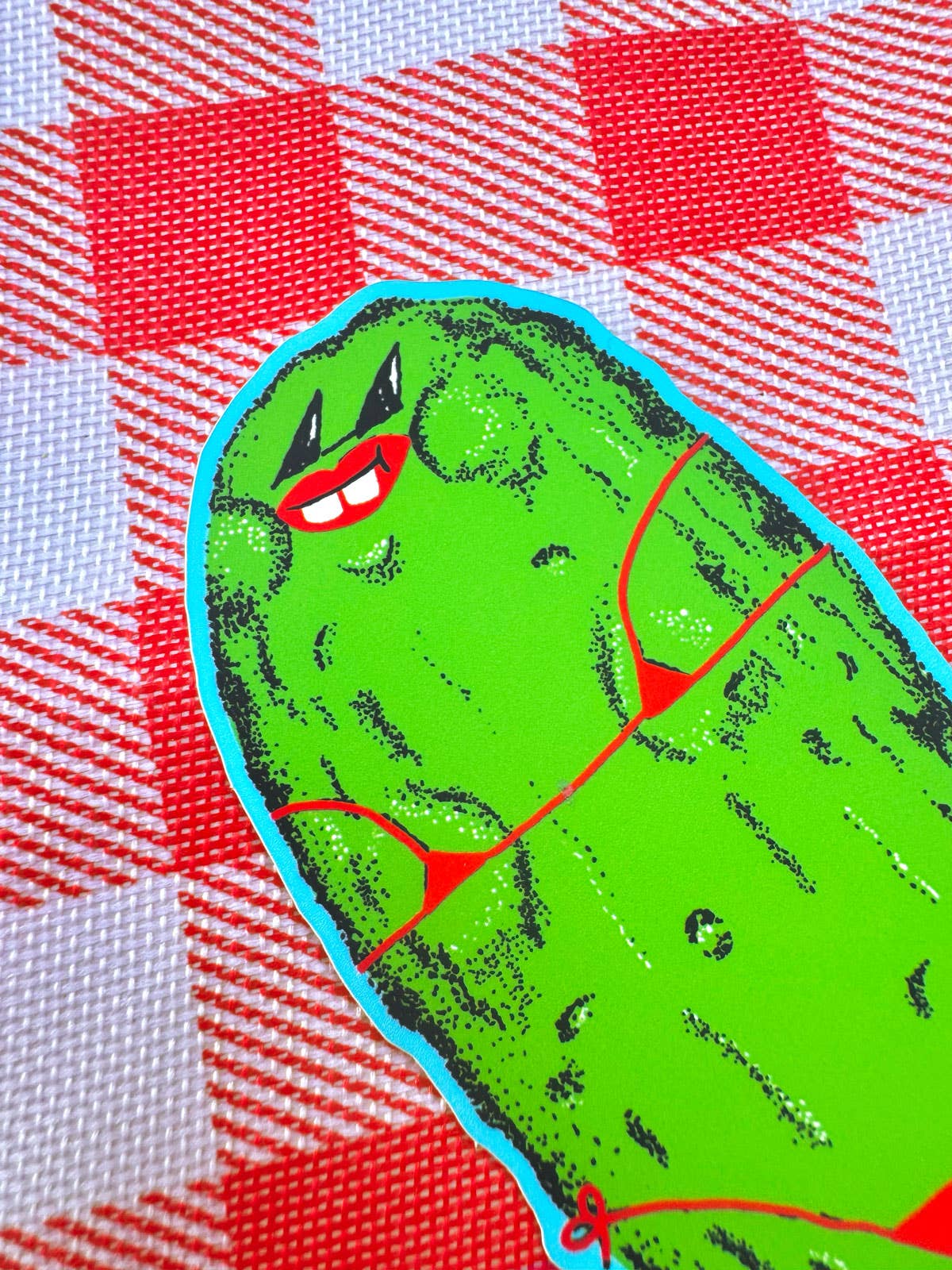 Matagora Club • Sexy Bill Dill, Bikini Pickle Vinyl Sticker