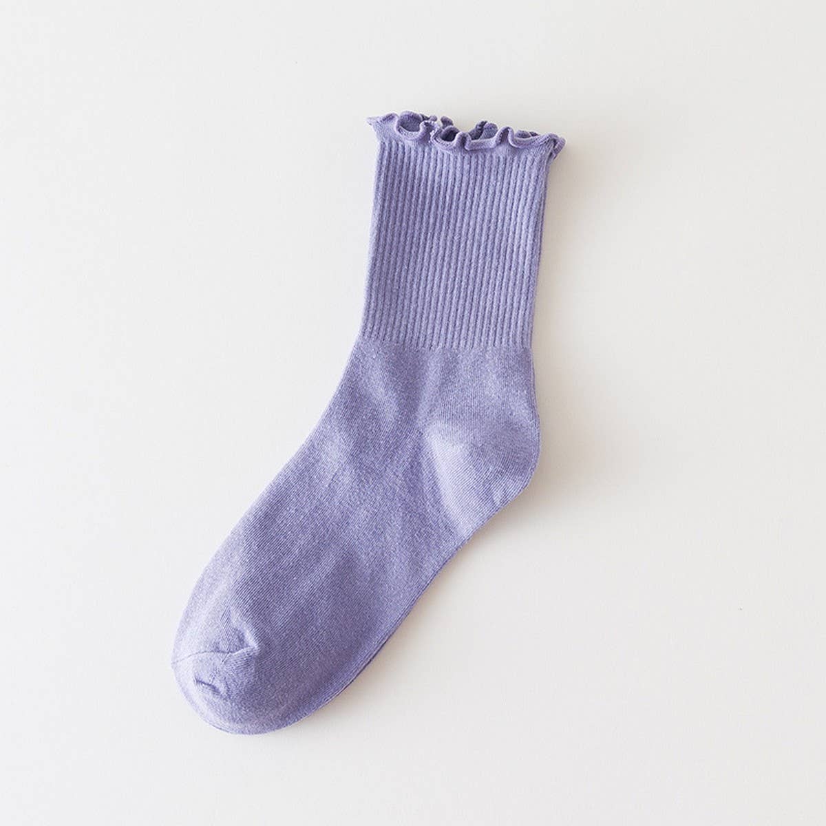 CANDY COLOR PURE COTTON EDGE SOCKS