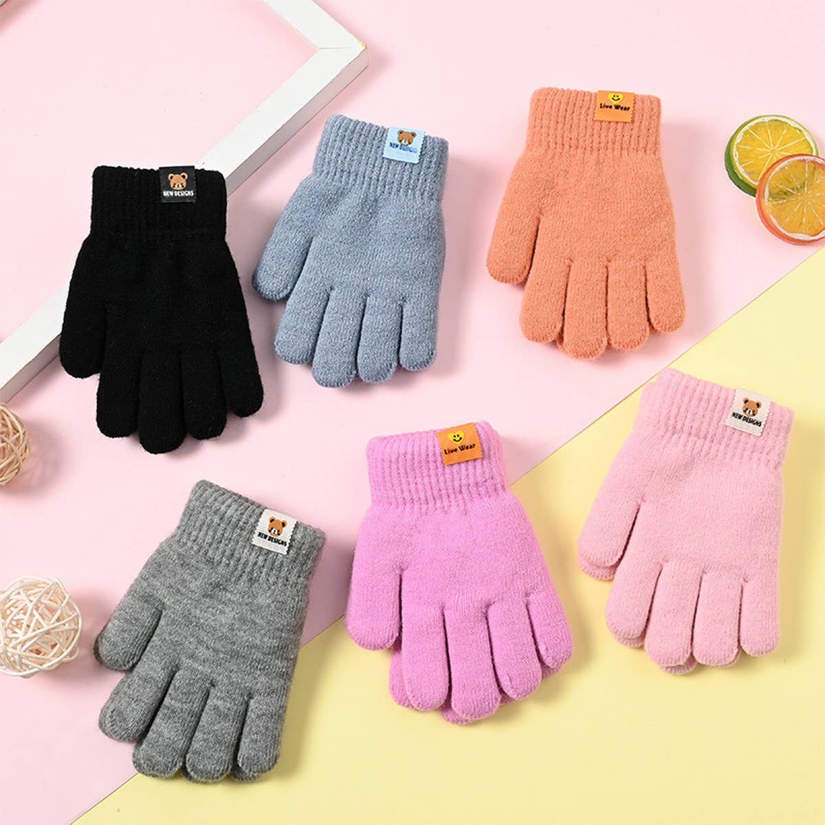 Knit Children’s Gloves Ages 3-6