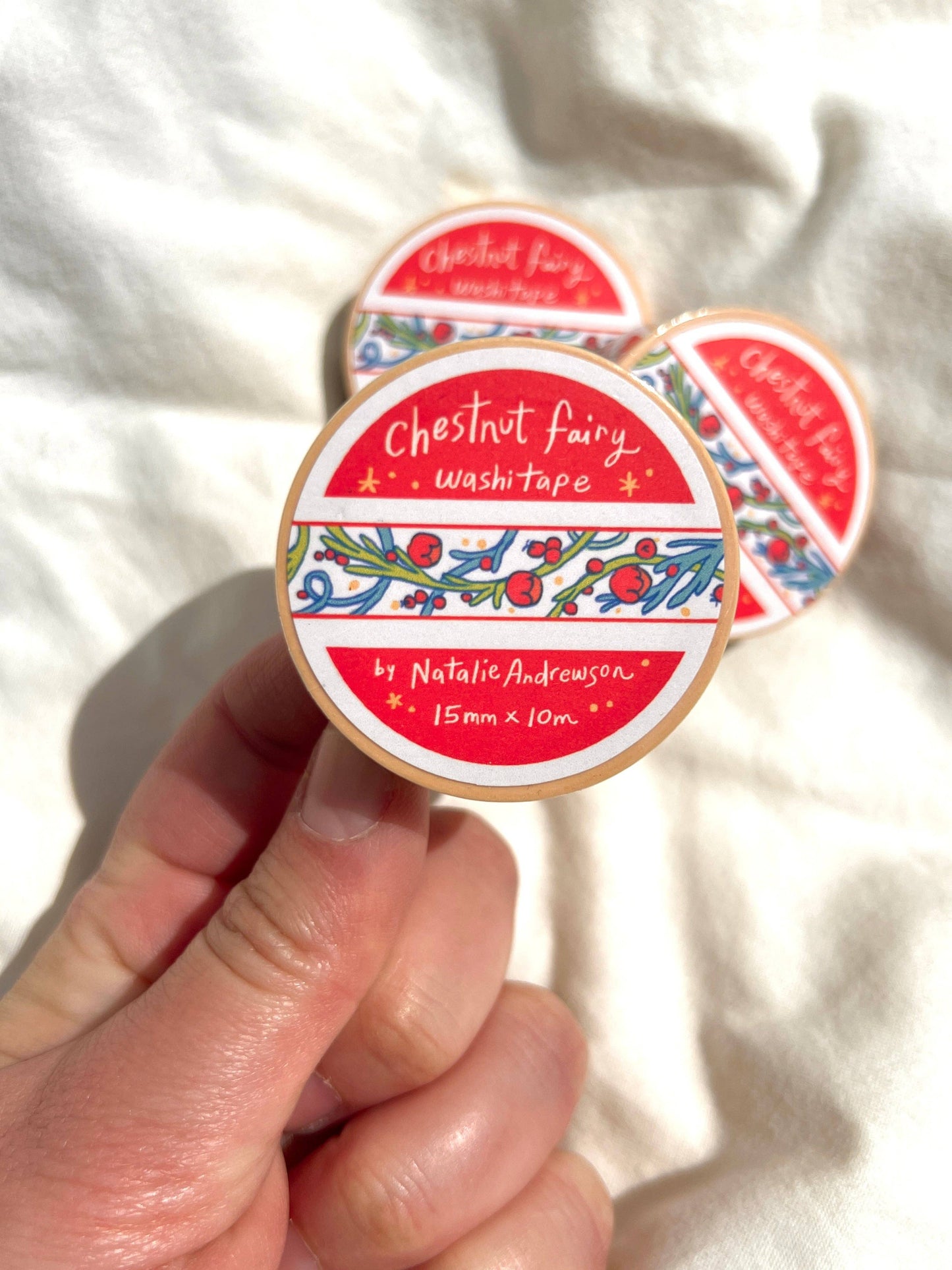 Natalie Anderson • Chestnut Fairy Washi Tape