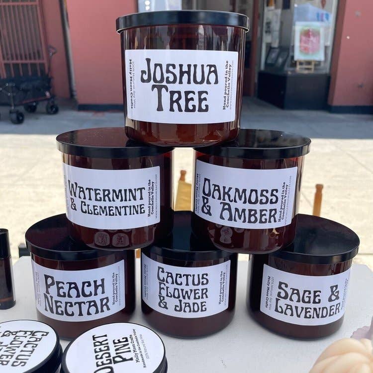 Tomato Leaf Jar Candle